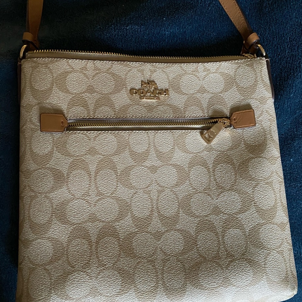 Coach Tan Crossbody Bag